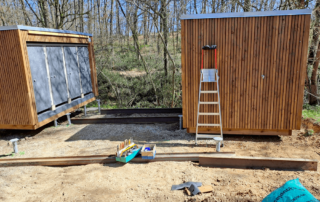 Bloc sanitaire, Sanitaire modulaire pour collectivités, mairie, Loisirs & Tourisme, solution modulaire WC PMR et classique SANIBIO Gamme X4