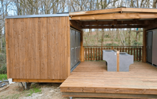 Bloc sanitaire, Sanitaire modulaire pour collectivités, mairie, Loisirs & Tourisme, solution modulaire WC PMR et classique SANIBIO Gamme X4