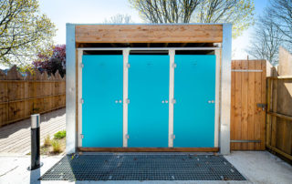 SANIBIO® Bloc sanitaire modulaire, sanitaire public