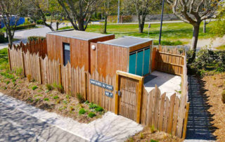 SANIBIO® Bloc sanitaire modulaire, sanitaire public