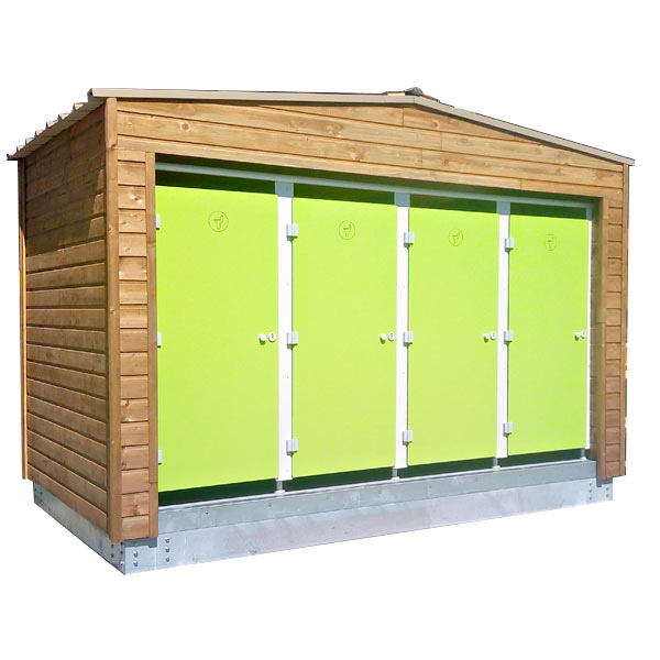SANIBIO® X4 bloc sanitaire, sanitaire modulaire