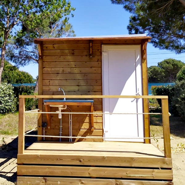 SANIBIO® L2 bloc sanitaire, sanitaire modulaire