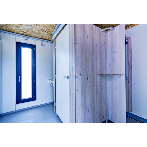 SANIBIO® FERMÉ MIXTE 5X bloc sanitaire, sanitaire modulaire