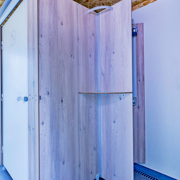 SANIBIO® FERMÉ MIXTE 5X bloc sanitaire, sanitaire modulaire