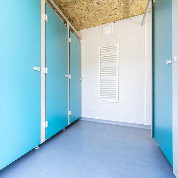 SANIBIO® FERMÉ MIXTE 5X bloc sanitaire, sanitaire modulaire