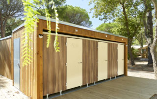 sanibio camping bormes les mimosas village de sanibio sanitaire modulaire pour camping