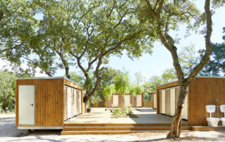 sanibio camping bormes les mimosas village de sanibio sanitaire modulaire pour camping