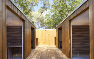 sanibio camping bormes les mimosas village de sanibio sanitaire modulaire pour camping