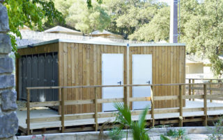 sanibio camping les oursieres sanibio sanitaire modulaire pour camping