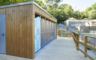 sanibio camping les oursieres sanibio sanitaire modulaire pour camping