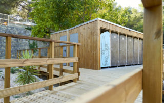 sanibio camping les oursieres sanibio sanitaire modulaire pour camping