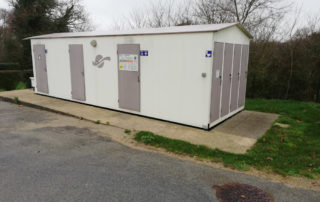 SANIBIO® Bloc sanitaire modulaire, sanitaire pour camping