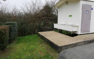 SANIBIO® Bloc sanitaire modulaire, sanitaire pour camping