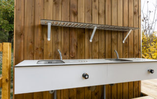 SANIBIO® Bloc sanitaire modulaire, sanitaire pour camping