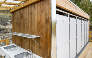 SANIBIO® Bloc sanitaire modulaire, sanitaire pour camping