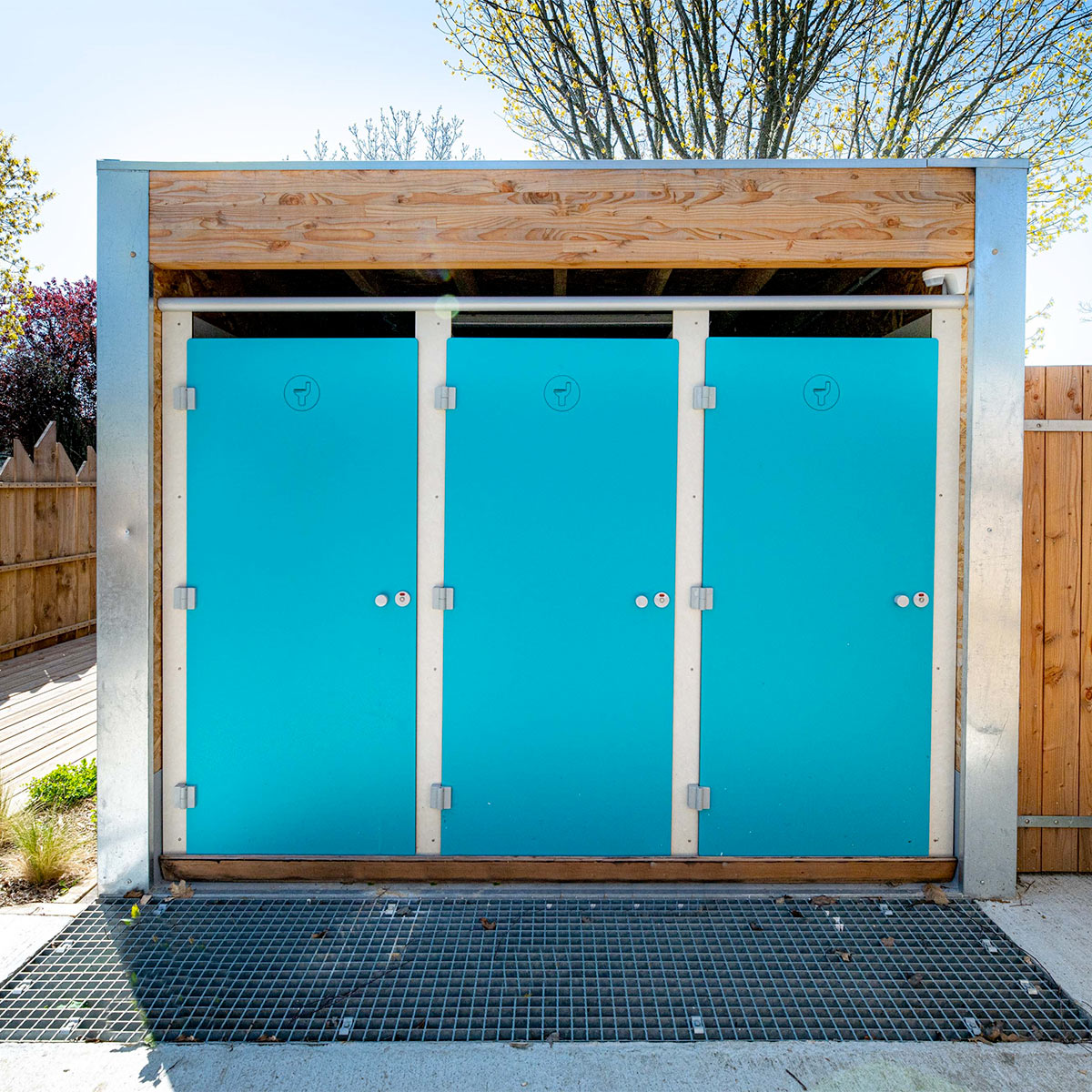 SANIBIO® Bloc sanitaire modulaire, sanitaire public