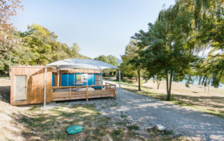SANIBIO® Bloc sanitaire modulaire, sanitaire pour camping pour zone complexe