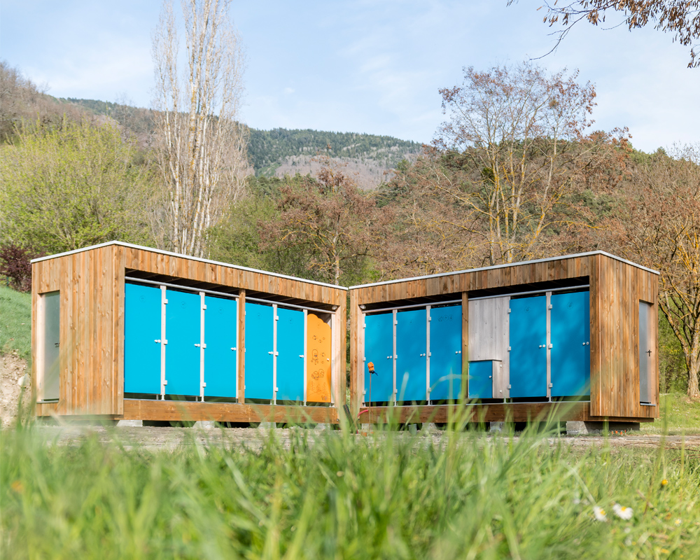 SANIBIO® Savel votre bloc sanitaire modulaire pour camping