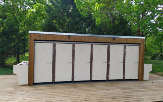 Sanitaire modulaire camping solution modulaire sanibio Module X6 Camping Domaine de Sanaud