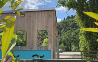 Sanitaire modulaire camping solution modulaire sanibio Module X6 Camping le Cheylard