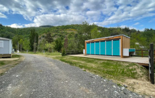 Sanitaire modulaire camping solution modulaire sanibio Module X6 Camping le Cheylard